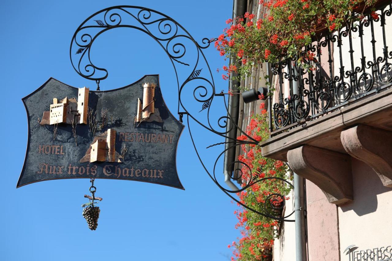 Hotel Restaurant 3 Chateaux Ribeauvillé Exterior photo