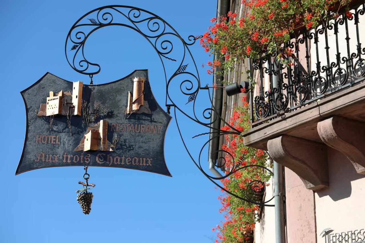 Hotel Restaurant 3 Chateaux Ribeauville  Exterior photo